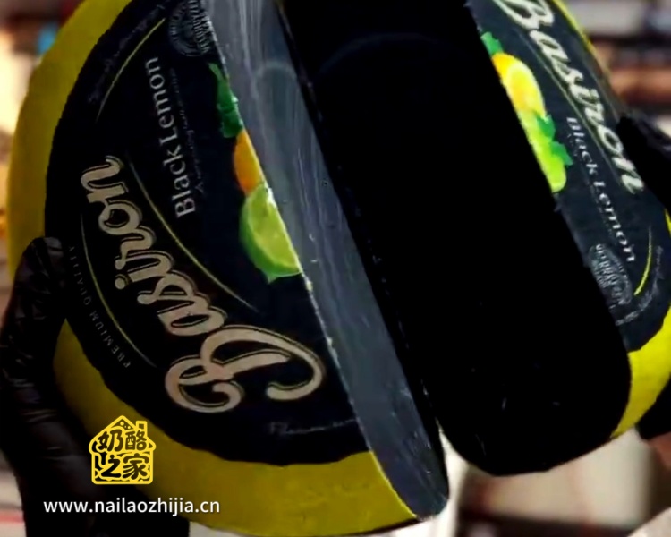 奶酪之家 黑柠檬高达奶酪(Black Lemon Gouda)整体外观展示图