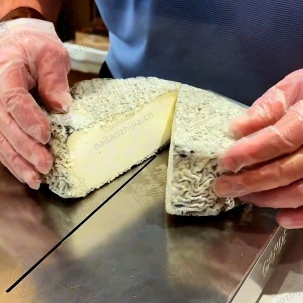 奶酪之家 灰猫头鹰奶酪（Grey Owl） 半切图