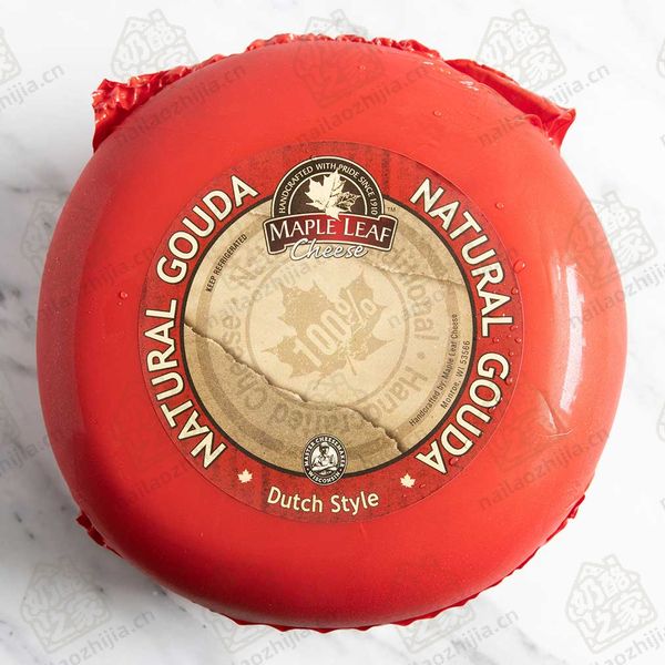 奶酪之家 枫糖高达奶酪（Maple Leaf Red Wax Gouda Cheese）整体图
