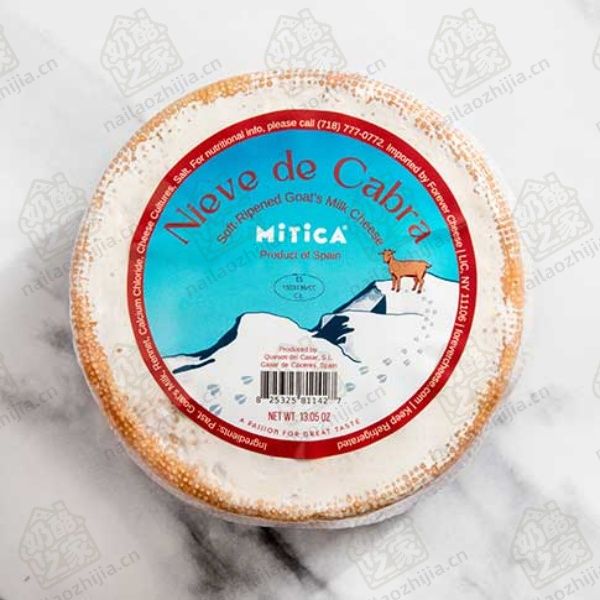 奶酪之家 山羊雪奶酪（Nieve de Cabra - Soft Ripened Spanish Goat's Milk Cheese）整体图