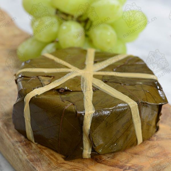 奶酪之家 奥班农栗叶包裹奶酪（O'Banon Bourboned Chestnut Leaf Wrapped Goat Cheese）整体图