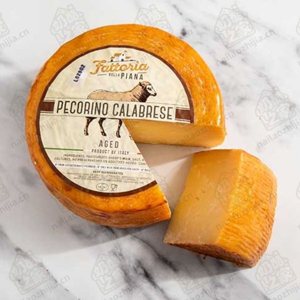 奶酪之家 卡拉布里亚奶酪(Pecorino Calabrese Cheese)半切图