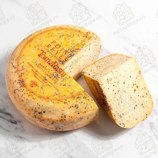 奶酪之家 雷耶斯角奶酪（Point Reyes Toma Rashi Cheese）半切图