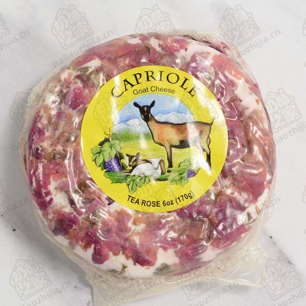 奶酪之家 茶玫瑰山羊奶酪（Tea Rose Goat Milk Cheese）整体图