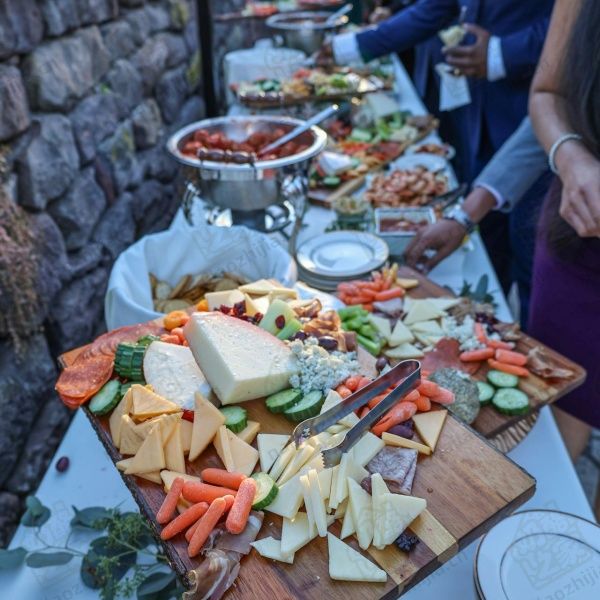 奶酪之家 聚会上的奶酪拼盘